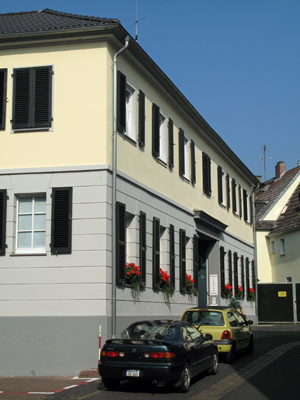 Das Gebäude Elisabethenstraße 6 (August 2007)
