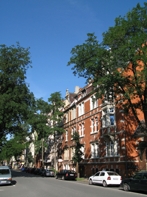 Die Breslauer Straße (August 2007)