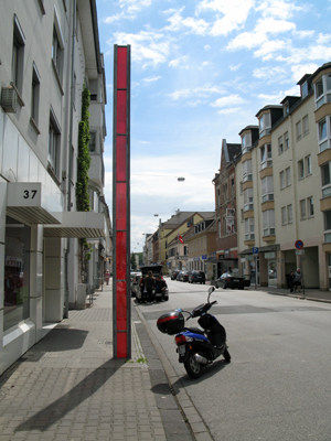 Die Stele der Toleranz (Juli 2011)