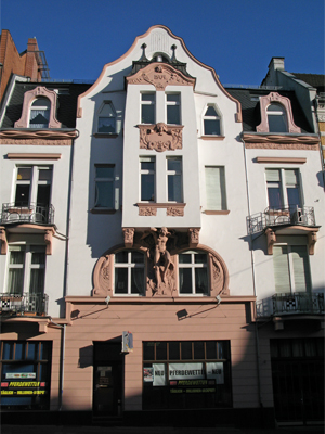 Das Gebäude Straße der Republik 53 (Januar 2008)