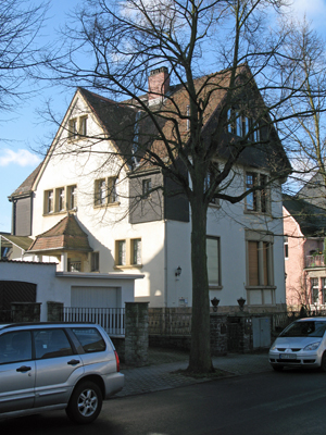 Das Gebäude Gallierweg 6 (Maerz 2009)
