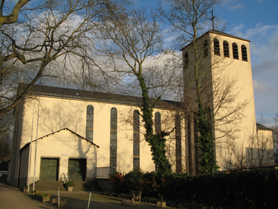 Die Kirche Sankt Kilian (Dezember 2012)