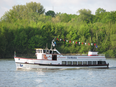 Die Personenfähre "Tamara" (Mai 2008)